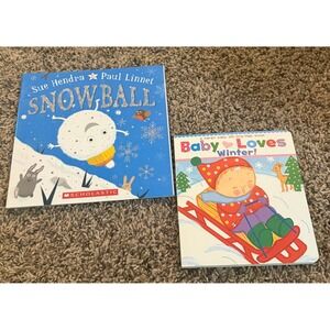 Scholastic Winter Theme Books Snowball-Baby Loves Winter